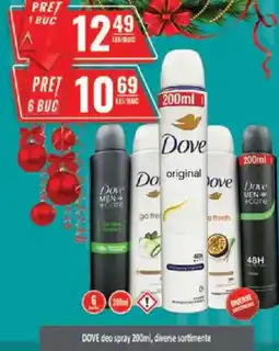 CBA DOVE deo spray Ofertă