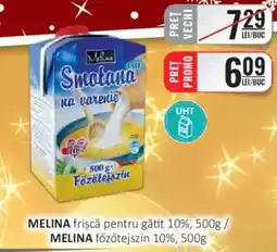 CBA MELINA frișcă pentru gătit 10% Ofertă