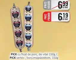 CBA PICK cu ficat de porc, de vițel Ofertă