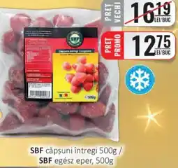 CBA SBF căpşuni întregi Ofertă