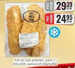CBA File de cod, preprăjit, pane Ofertă
