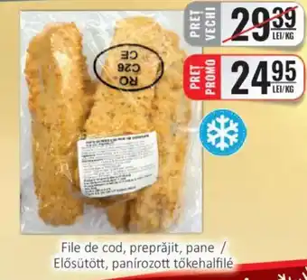 CBA File de cod, preprăjit, pane Ofertă
