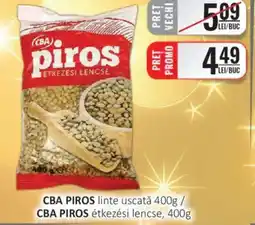 CBA CBA PIROS linte uscată Ofertă