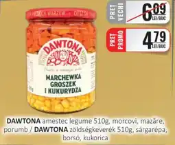 CBA DAWTONA amestec legume, morcovi, mazăre, porumb Ofertă