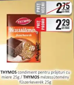CBA THYMOS condiment pentru prăjituri cu miere Ofertă