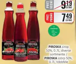 CBA PIROSKA sirop 50% Ofertă