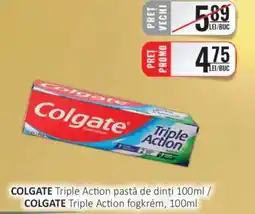 CBA COLGATE Triple Action pastă de dinți Ofertă