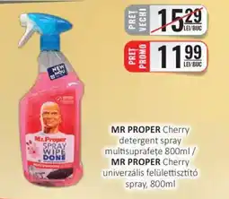 CBA MR PROPER Cherry detergent spray multisuprafețe Ofertă