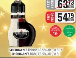 CBA SHERIDAN'S lichior 15.5% alc. Ofertă