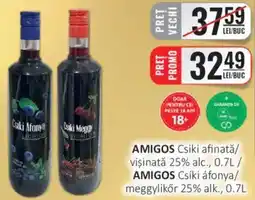 CBA AMIGOS Csiki afinată/ vişinată 25% alc. Ofertă