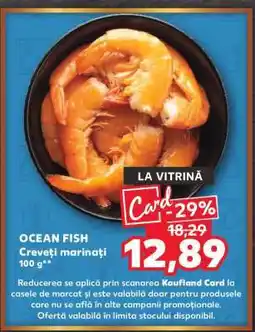 Kaufland OCEAN FISH Creveți marinați Ofertă