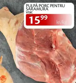 Unicarm Pulpa porc pentru saramura Ofertă
