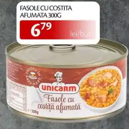 Unicarm Fasole cu costita afumata Ofertă
