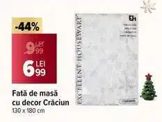 Carrefour Față de masă cu decor Crăciun Ofertă
