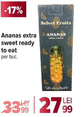 Ananas extra sweet ready to eat