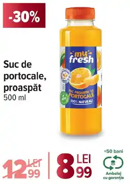 Carrefour Market Suc de portocale, proaspăt Ofertă