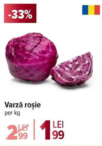 Carrefour Market Varză roşie Ofertă