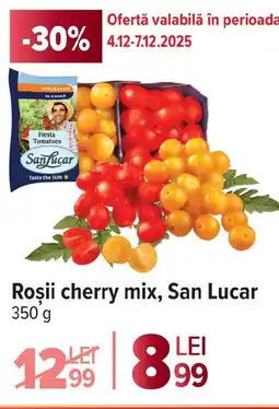 Carrefour Market Roşii cherry mix, San Lucar Ofertă