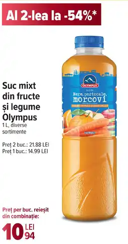 Carrefour Market Suc mixt din fructe şi legume Olympus Ofertă