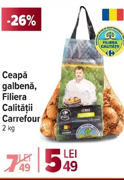 Carrefour Market Ceapă galbenă, Filiera Calităţii Carrefour Ofertă