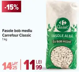 Carrefour Market Fasole bob mediu Carrefour Classic Ofertă