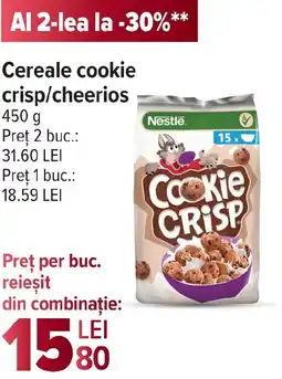 Carrefour Market Cereale cookie crisp/cheerios Ofertă