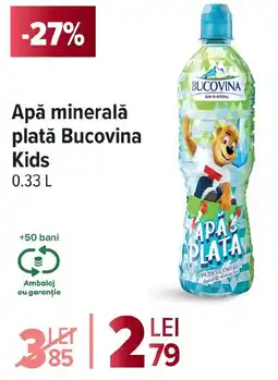 Carrefour Market Apă minerală plată Bucovina Kids Ofertă
