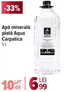 Carrefour Market Apă minerală platǎ Aqua Carpatica Ofertă