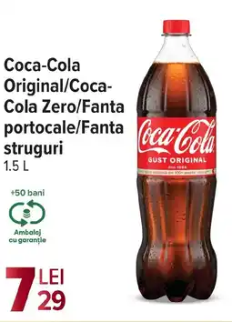 Carrefour Market Coca-Cola Original/Coca- Cola Zero/Fanta portocale/Fanta struguri Ofertă