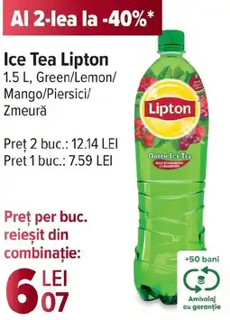 Carrefour Market Ice Tea Lipton Ofertă