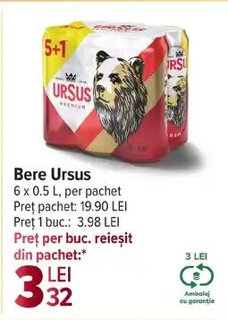 Carrefour Market Bere Ursus Ofertă