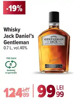 Carrefour Market Whisky Jack Daniel's Gentleman Ofertă