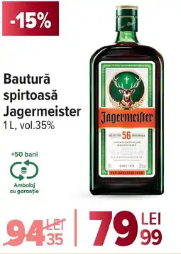 Carrefour Market Bauturǎ spirtoasă Jagermeister Ofertă