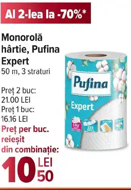 Carrefour Market Monorolǎ hârtie, Pufina Expert Ofertă