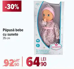 Carrefour Market Păpusă bebe cu sunete Ofertă