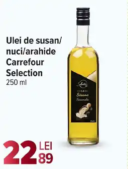 Carrefour Market Ulei de susan/ nuci/arahide Carrefour Selection Ofertă
