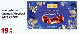 Carrefour Market Inimi cu bezea, caramel şi ciocolată Esprit de Fete Ofertă