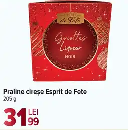 Carrefour Market Praline cireşe Esprit de Fete Ofertă