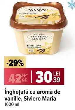 Carrefour Market îngheţată cu aromă de vanilie, Siviero Maria Ofertă