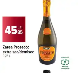 Carrefour Market Zarea Prosecco extra sec/demisec Ofertă
