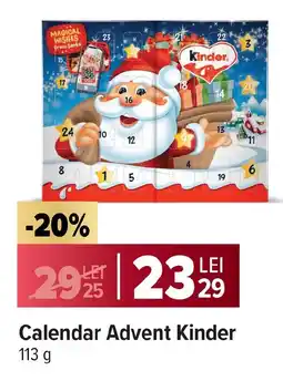 Carrefour Market Calendar Advent Kinder Ofertă