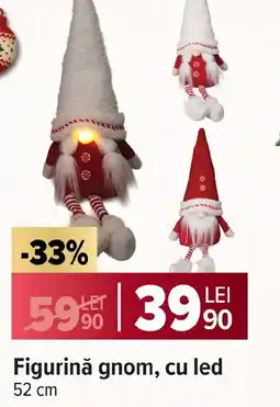 Carrefour Market Figurinǎ gnom, cu led Ofertă