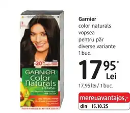 DM Garnier color naturals vopsea pentru păr Ofertă