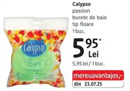 DM Calypso passion burete de baie tip floare Ofertă
