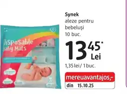 DM Synek aleze pentru bebeluşi Ofertă