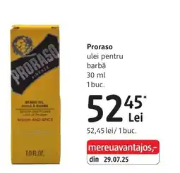 DM Proraso ulei pentru barbă Ofertă