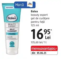 DM Balea beauty expert gel de curăţare pentru faţă Ofertă