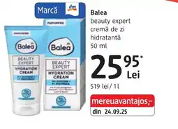 DM Balea beauty expert cremă de zi hidratantă Ofertă