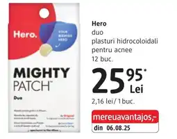 DM Hero duo plasturi hidrocoloidali pentru acnee Ofertă