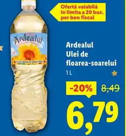 Lidl Ardealul Ulei de floarea-soarelui Ofertă